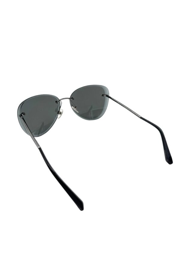 CHANEL  – SUNGLASSES ROUND BLACK - Image 3